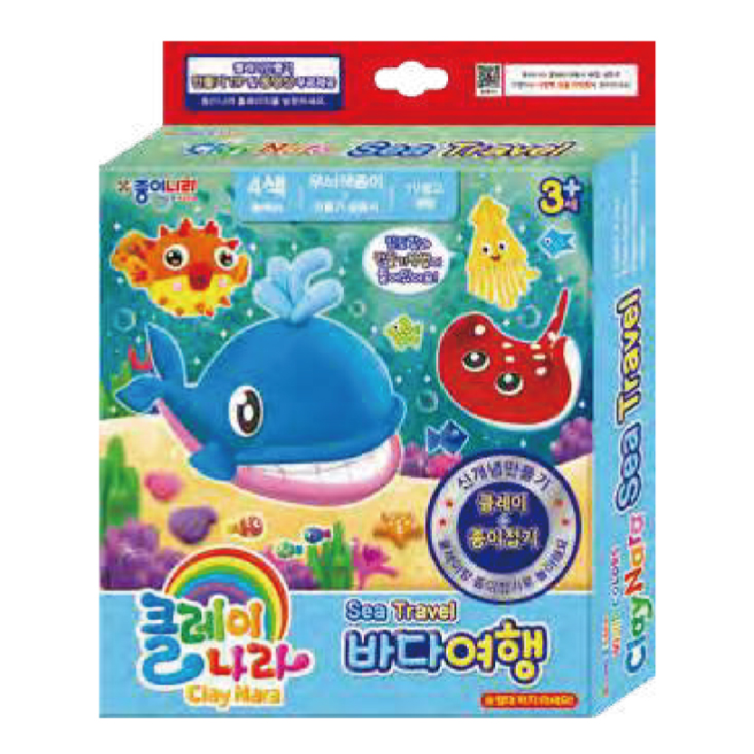 JONG IE NARA AJG00135 深海漫遊輕黏土+摺紙套裝