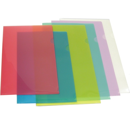 [FPFBDDW5BE] BINDERMAX F4 #W-5 單層L型膠 FOLDER (藍)(12個庄)