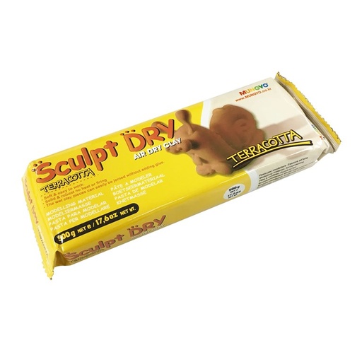 [GALMGSDMT500] MUNGYO #MT-500 500G 陶藝黏土(赤褐色)