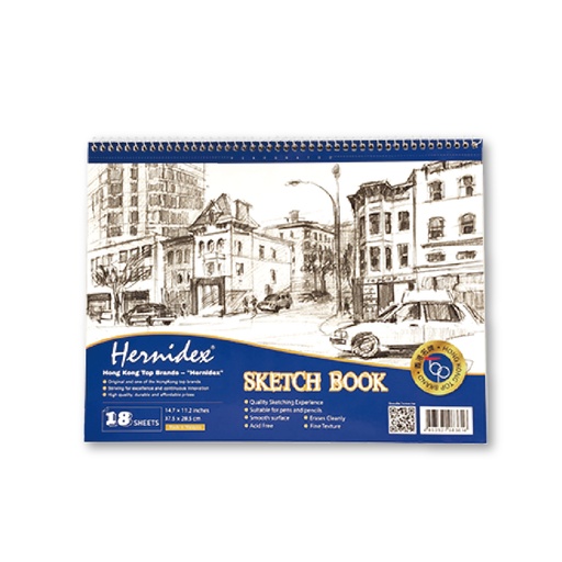 [PFCSBHD13518] HERNIDEX SKETCH BOOK (四開) 畫簿 (285 X 375MM)