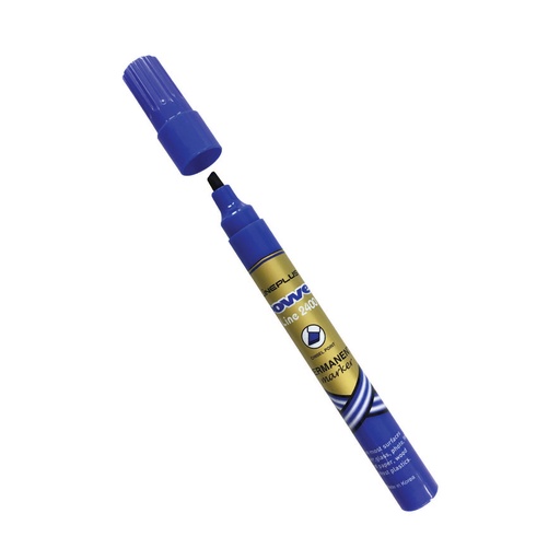 [PNMLP2400CBE] LINEPLUS #2400C 粗咀 4mm油性箱頭筆 (藍)