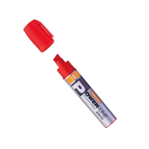 [PNMLP2610R] LINEPLUS #2610 特粗咀 10mm 油性箱頭筆 (紅)