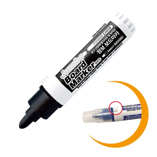 [PNWMGMJBM70RD] MUNGYO#MJBM70 4mm 磁石白板筆 (黑色)