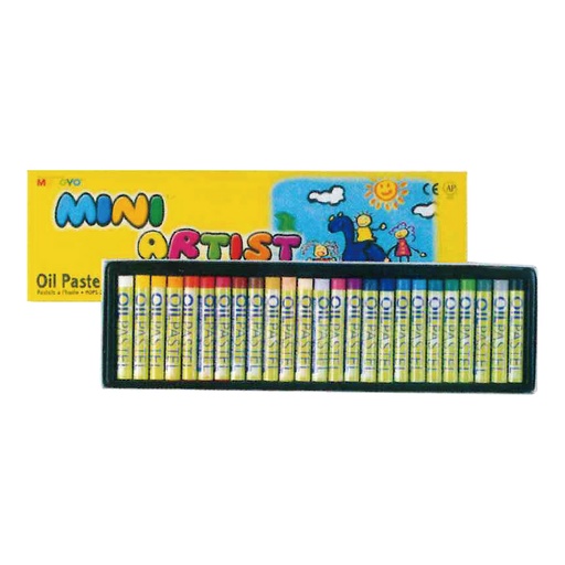 [PNCMGMOPS25] MUNGYO #MOPS-25 25色迷你油粉彩
