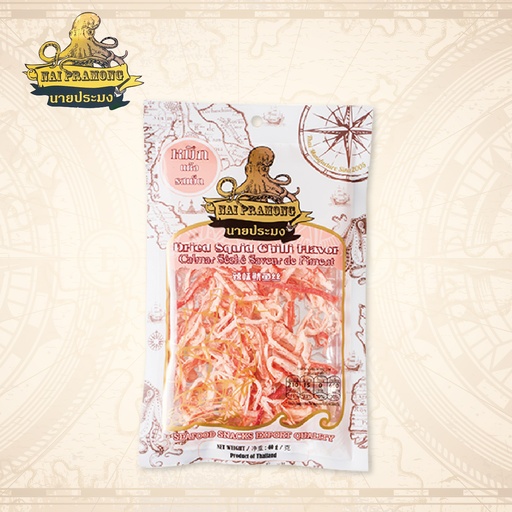 NAI PRAMONG泰國烤魷魚絲40g (辣味)