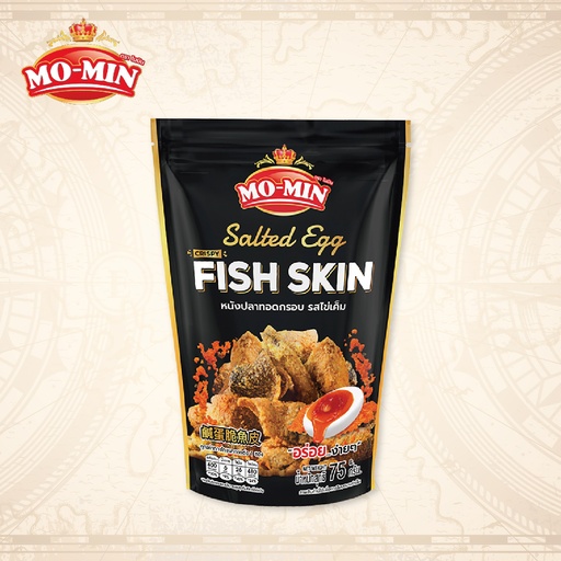 Mo-Min鹹蛋脆魚皮75g