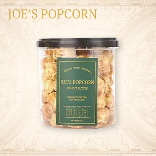 JOE'S POPCORN 花生醬味爆谷 (65g)
