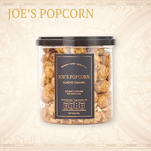 JOE'S POPCORN 杏仁焦糖味爆谷 (70g) 