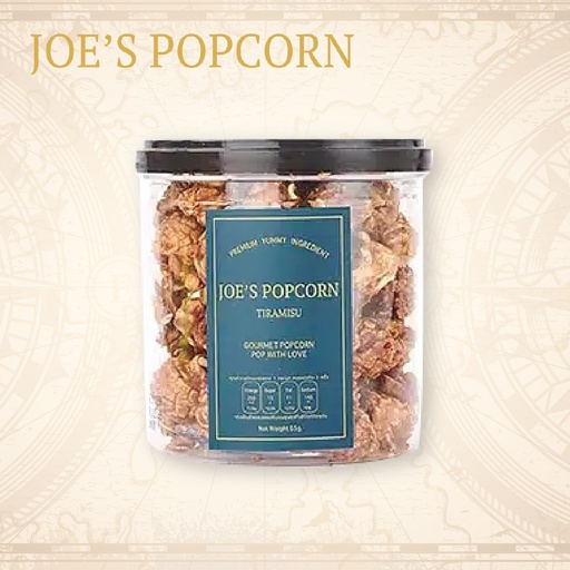 JOE'S POPCORN Tiramisu+杏仁榛子味爆谷 (65g)