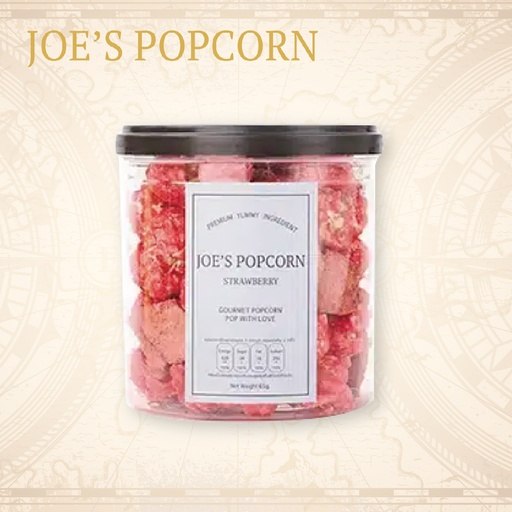 JOE'S POPCORN 草莓味爆谷+草莓乾果 (65g)